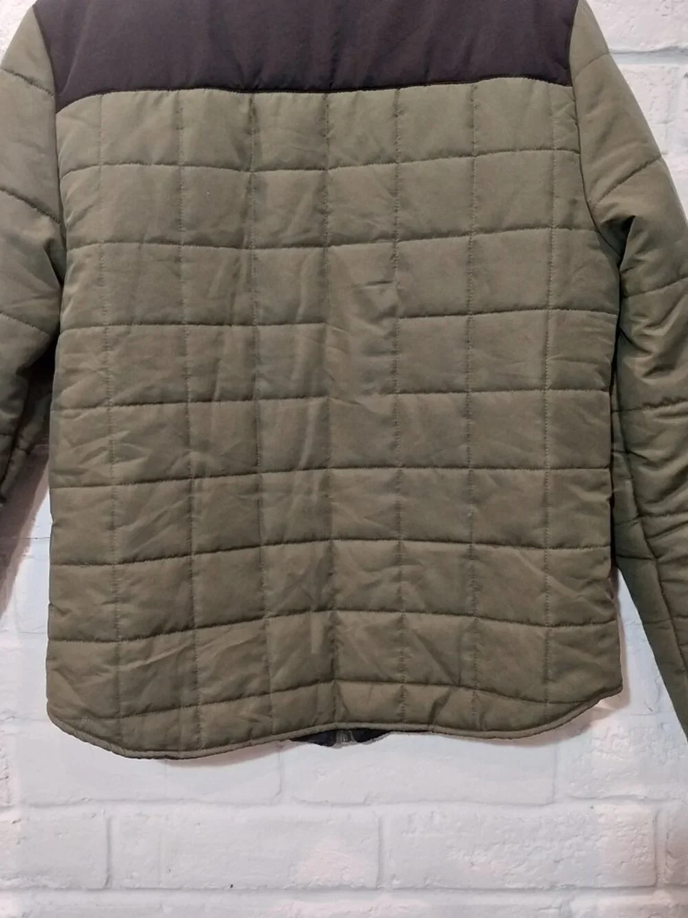 Nomad Quilted Padded Jacket Mens XL Olive Green Josiah Full Zip Hunting Outdoors